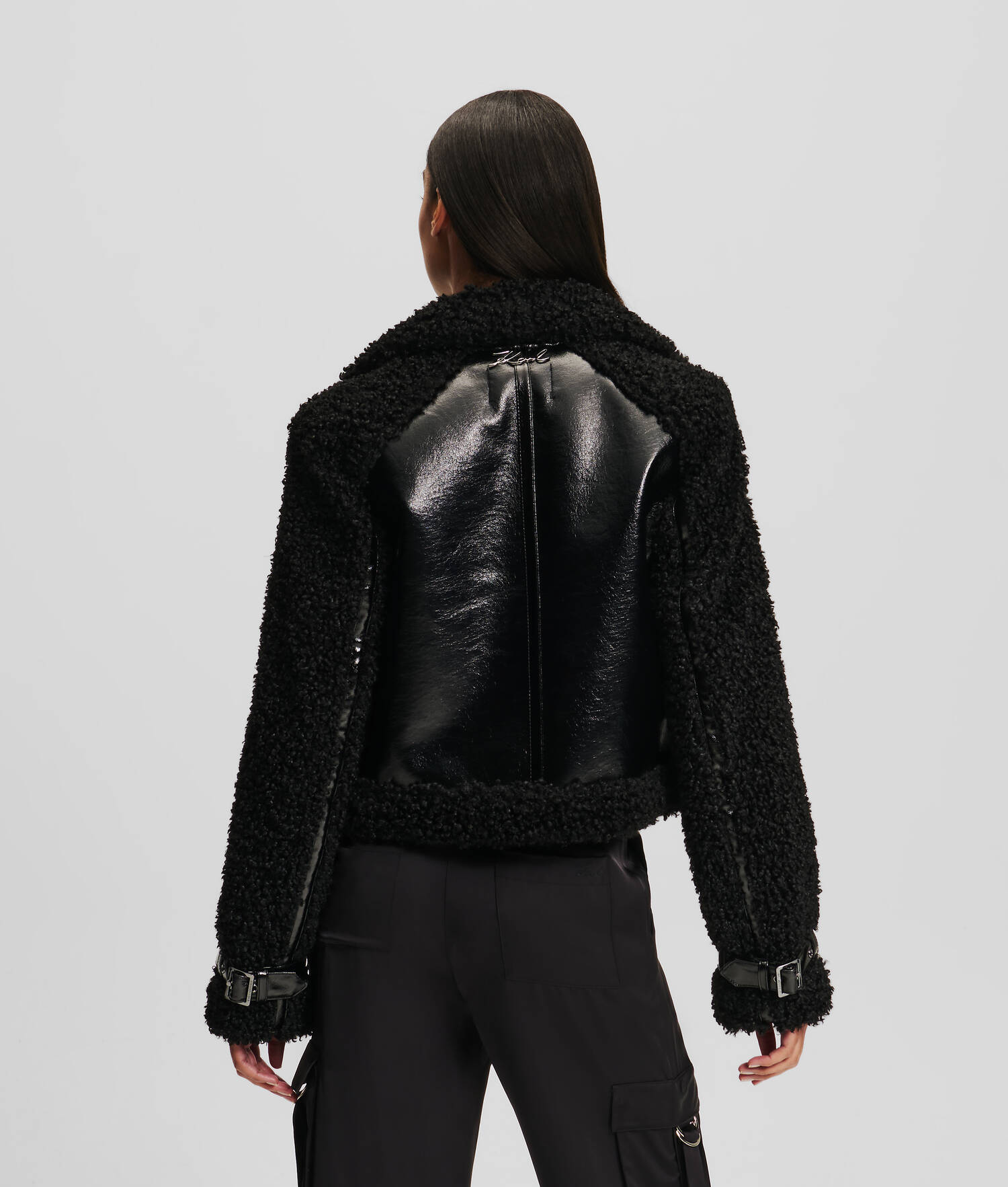 VESTE EN FAUX SHEARLING
