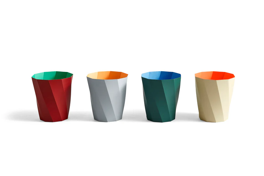 HAY  Paper Paper Bin papirspand, Dark green - H: 30,5 cm.