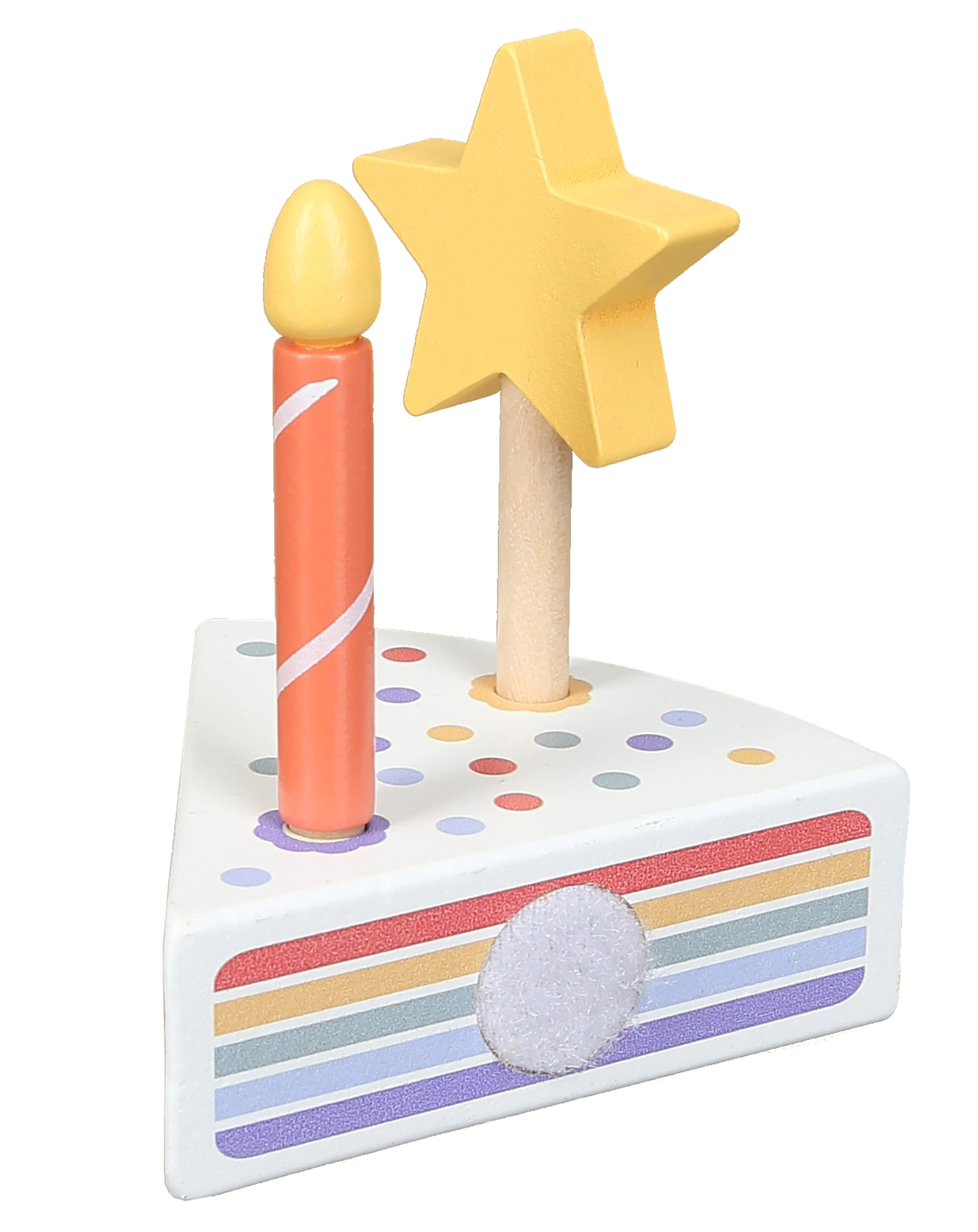 Holz-Spielset REGENBOGENKUCHEN 20-teilig