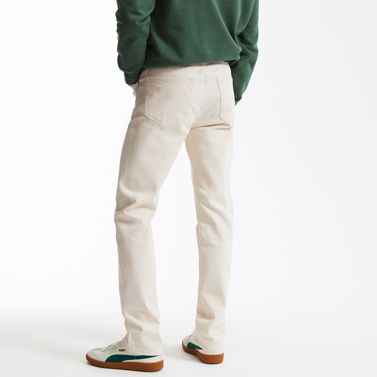 COLEÇÕES LA REDOUTE<br>Jeans normais, sem tingimento