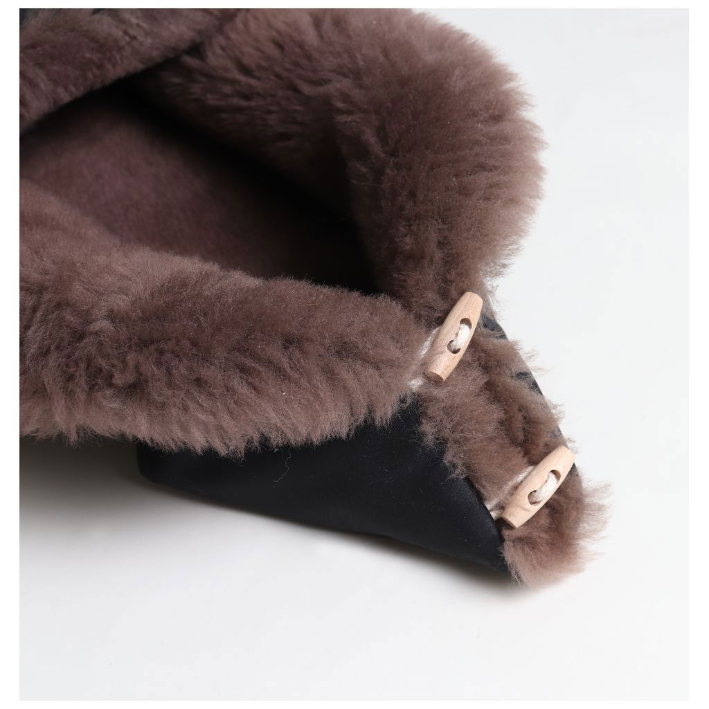 KaiserKaiser   Lammfell Fusssack Toffee black