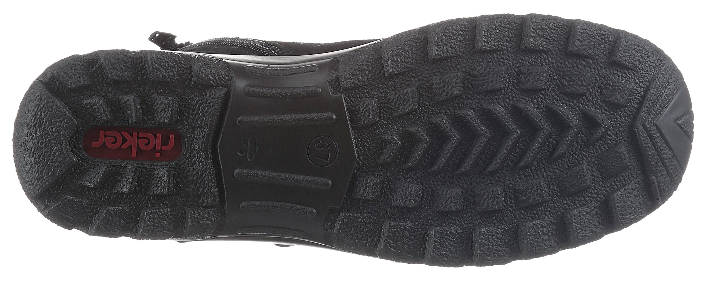 Rieker Winterboots  , Outdoorboots, Winterstiefelette mit Filz-Schaftabschluss, Rieker TEX