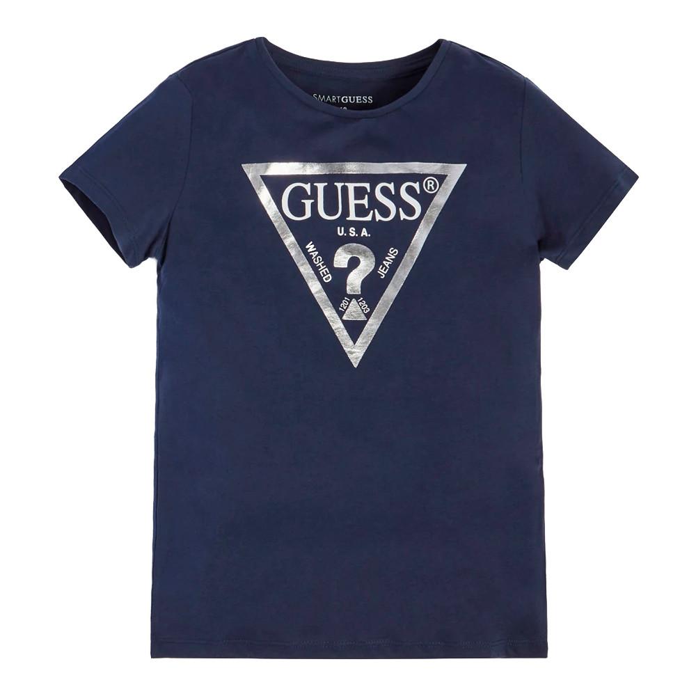 Guess T-shirt Bleu Fille Guess