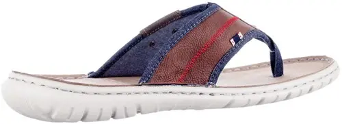 4134.703 MUSTANG COGNAC - maat 47 slipper cognac - maat 47 Calandschoen