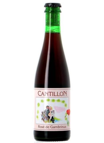 Rosé de Gambrinus - 5° - Bouteille 37,5 cl - Brasserie Cantillon