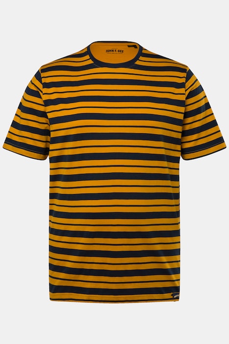 John F. Gee T-Shirt, Halbarm, Ringel, bis 8 XL