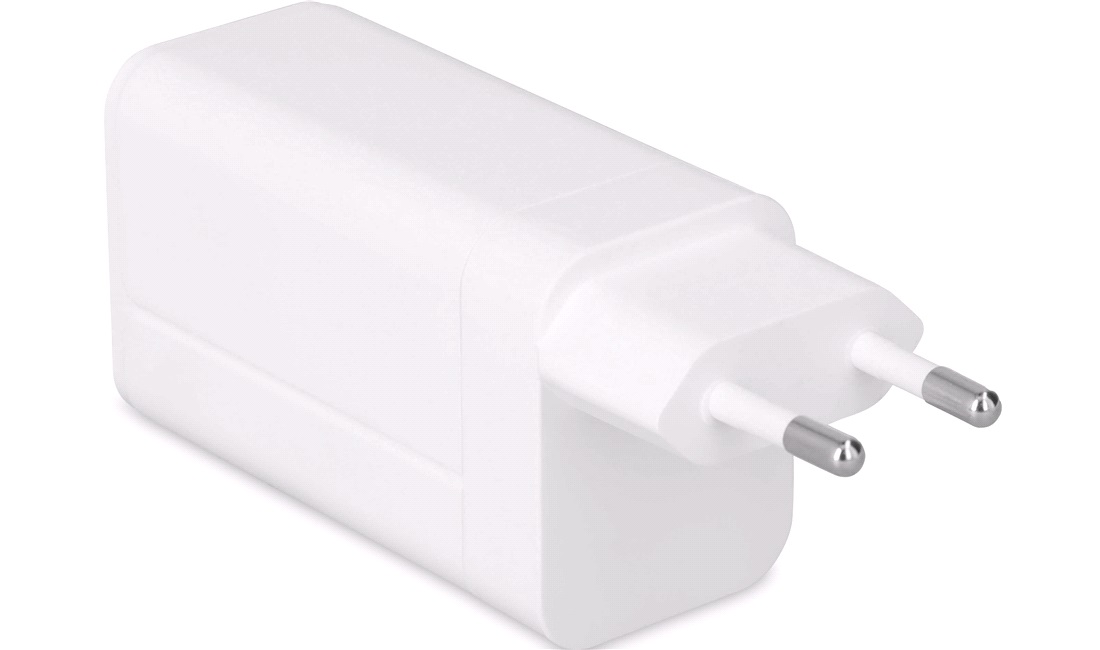 Ladeadapter 100W med 2 x USB-C udtag 100-240V