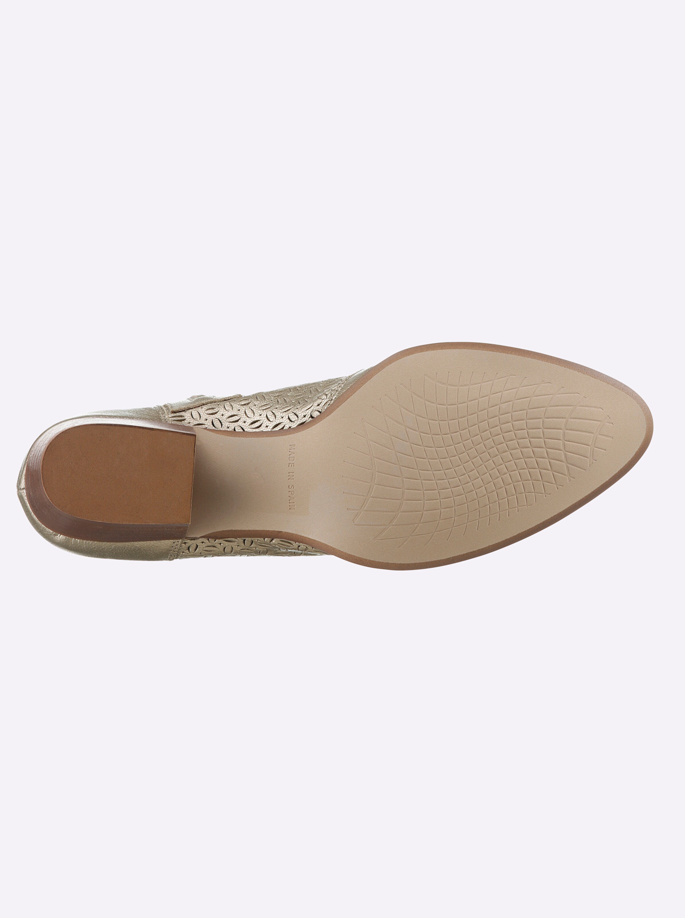 heine Stiefelette in bronzefarben