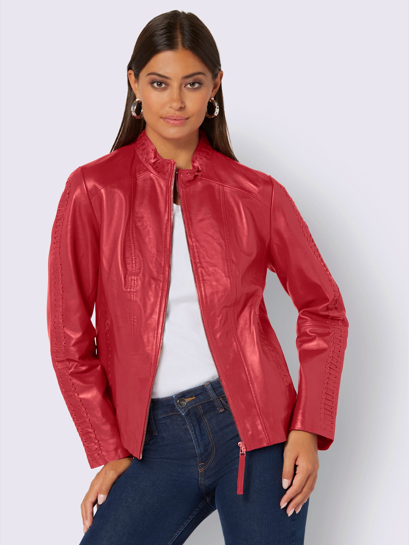Veste en cuir cuir de qualité