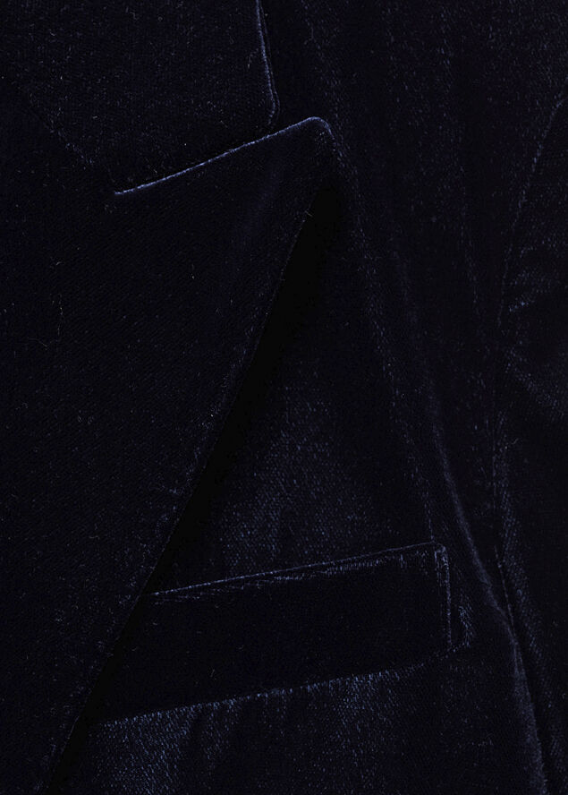 MANGO BLAZER. -- COMBI Dark blue