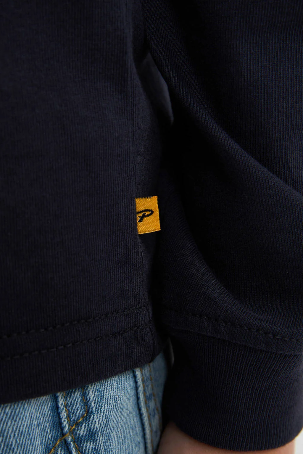Petrol Industries longsleeve donkerblauw