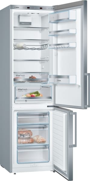 Bosch Serie 6 kølefryseskab KGE398IBP (inox-easyclean)