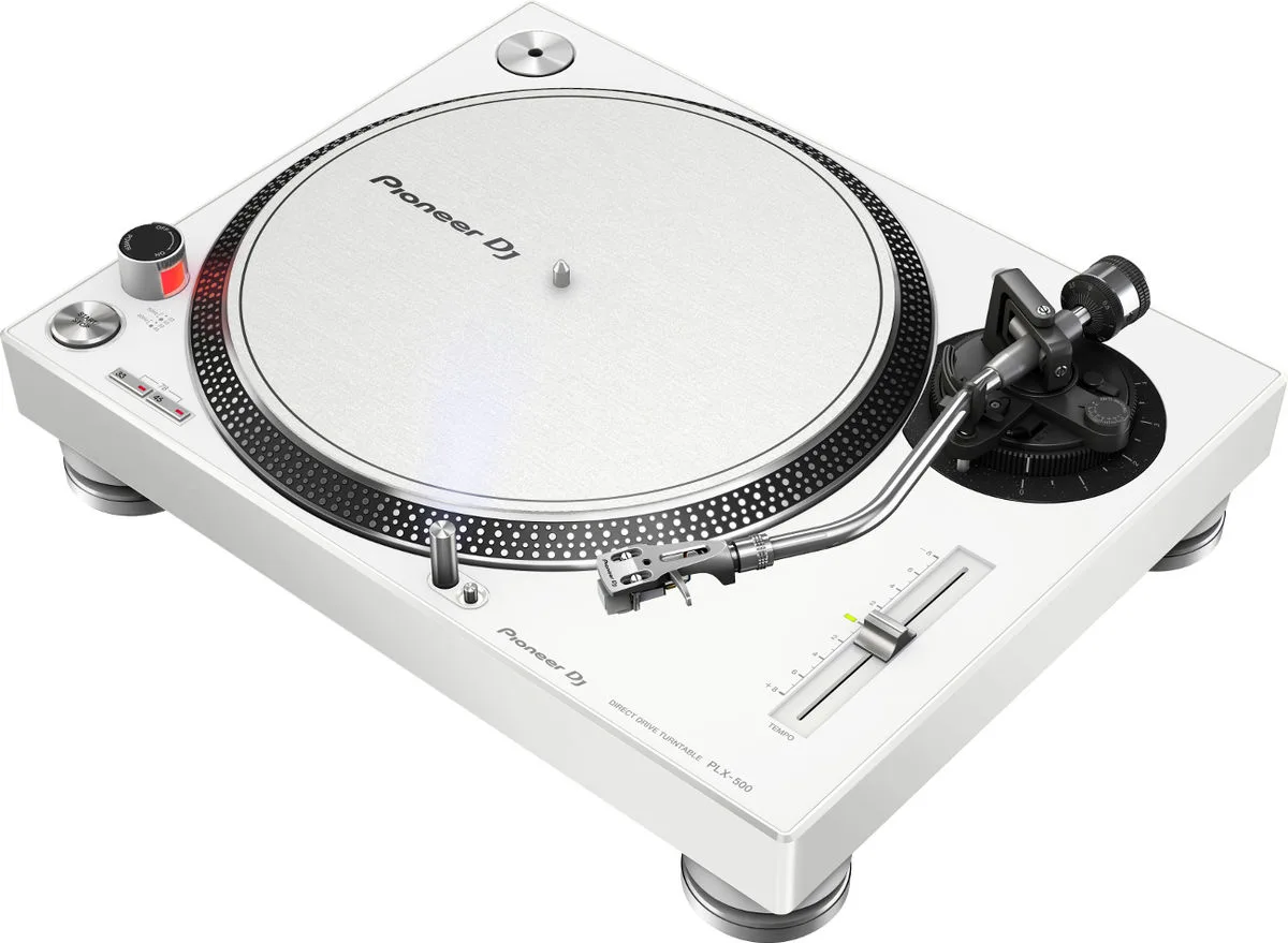 Pioneer PLX-500 Blanc Platines vinyle hi-fi