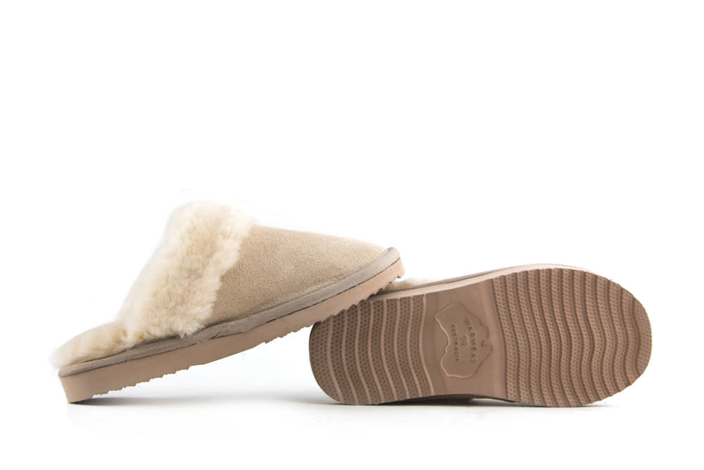 Warmbat Pantoffels Flurry Blush Suede