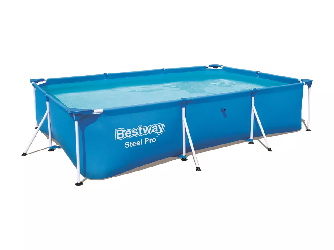 Piscine Hors-Sol Tubulaire pour Enfants Bestway Deluxe Splash Frame Pool 300x201x66 cm