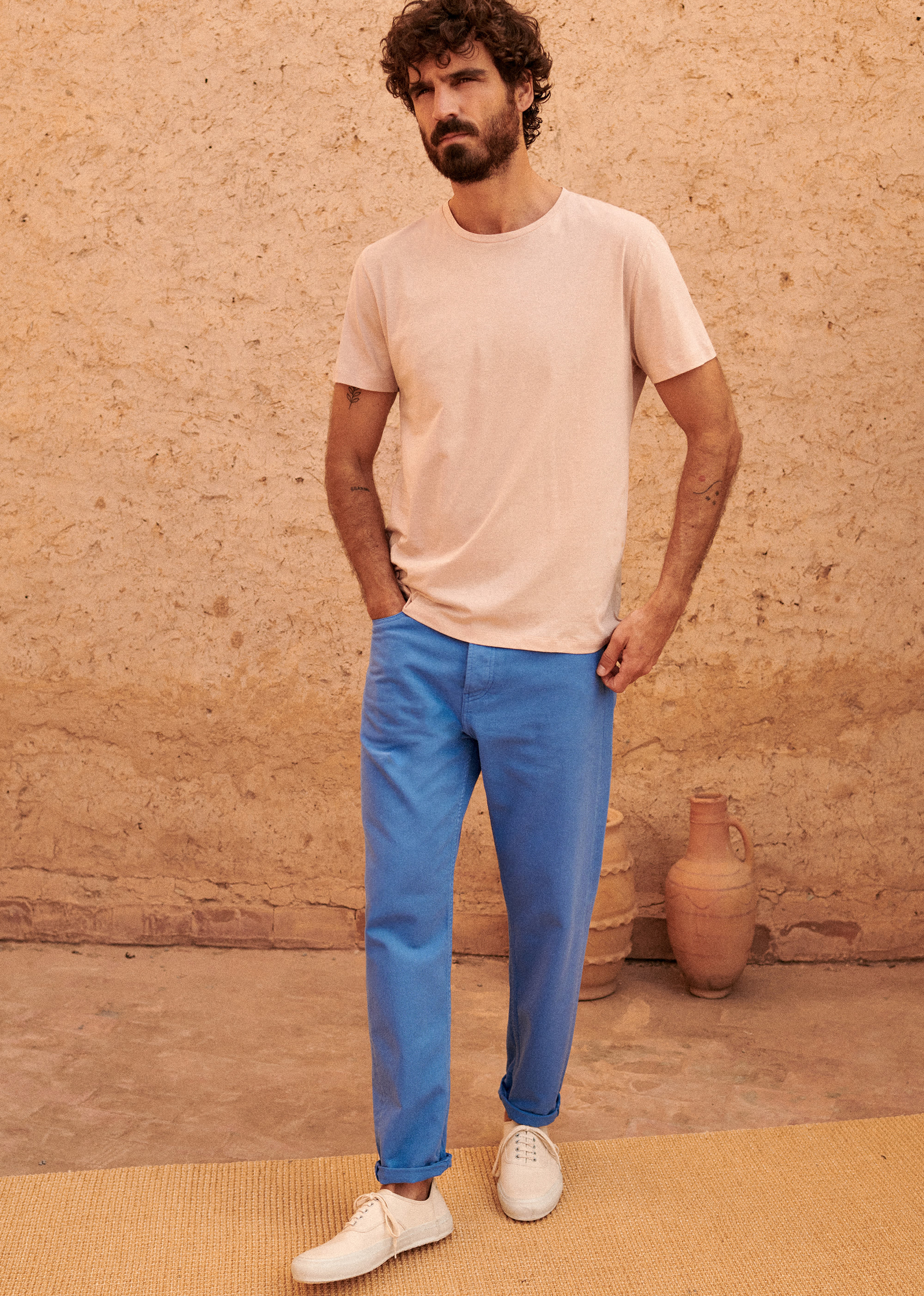 T-shirt Pace - Rose Pale - POUR LUI 5906568