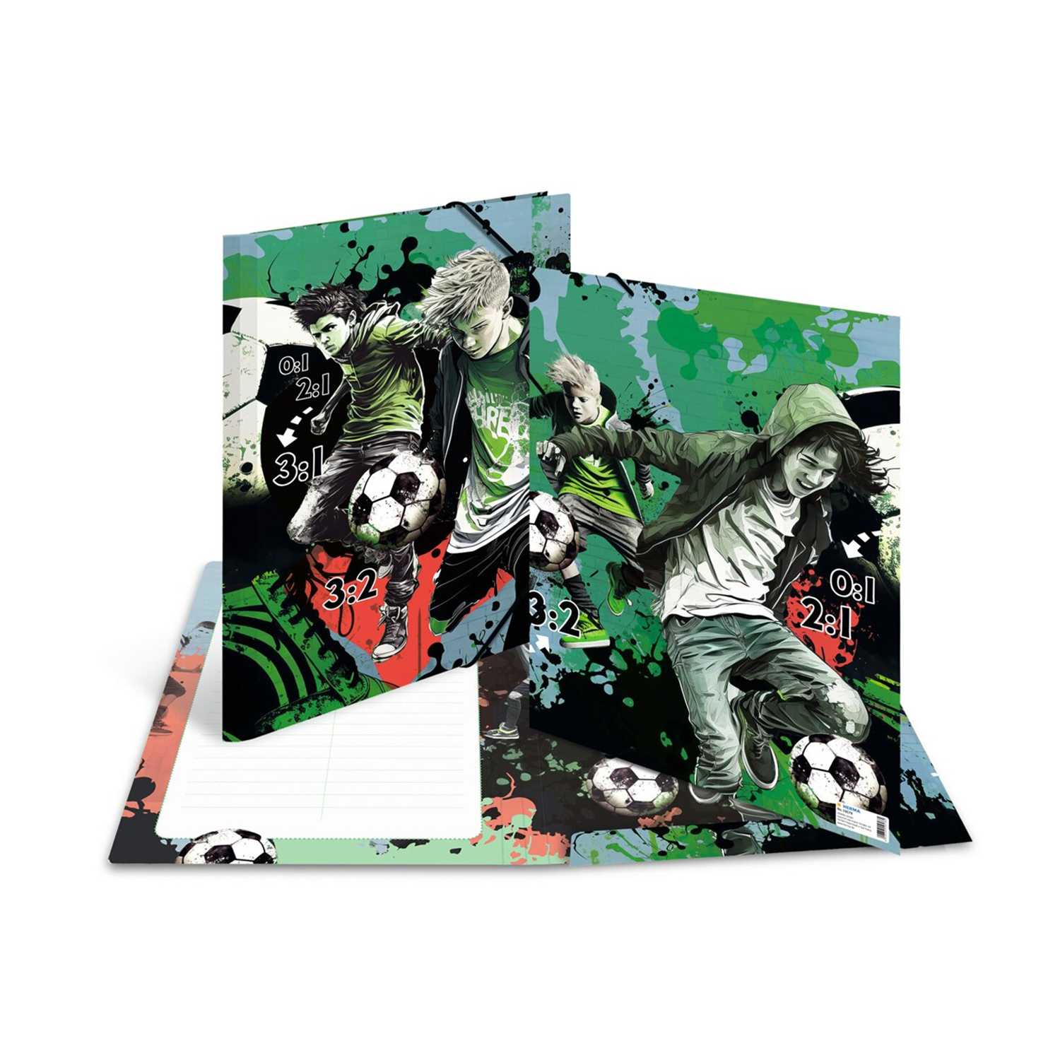 Sammelmappe Street Soccer A3 Karton