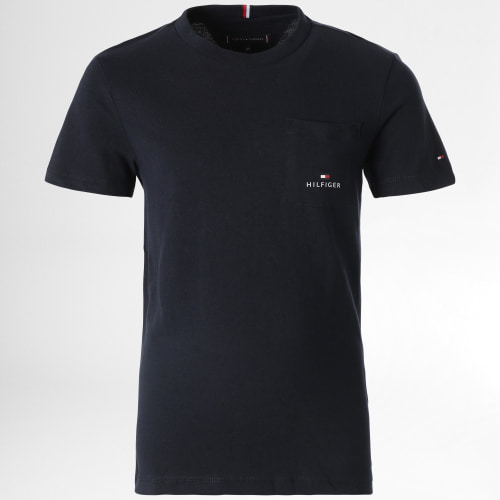 Tee Shirt Poche Enfant Essential Pocket 8197 Bleu Marine