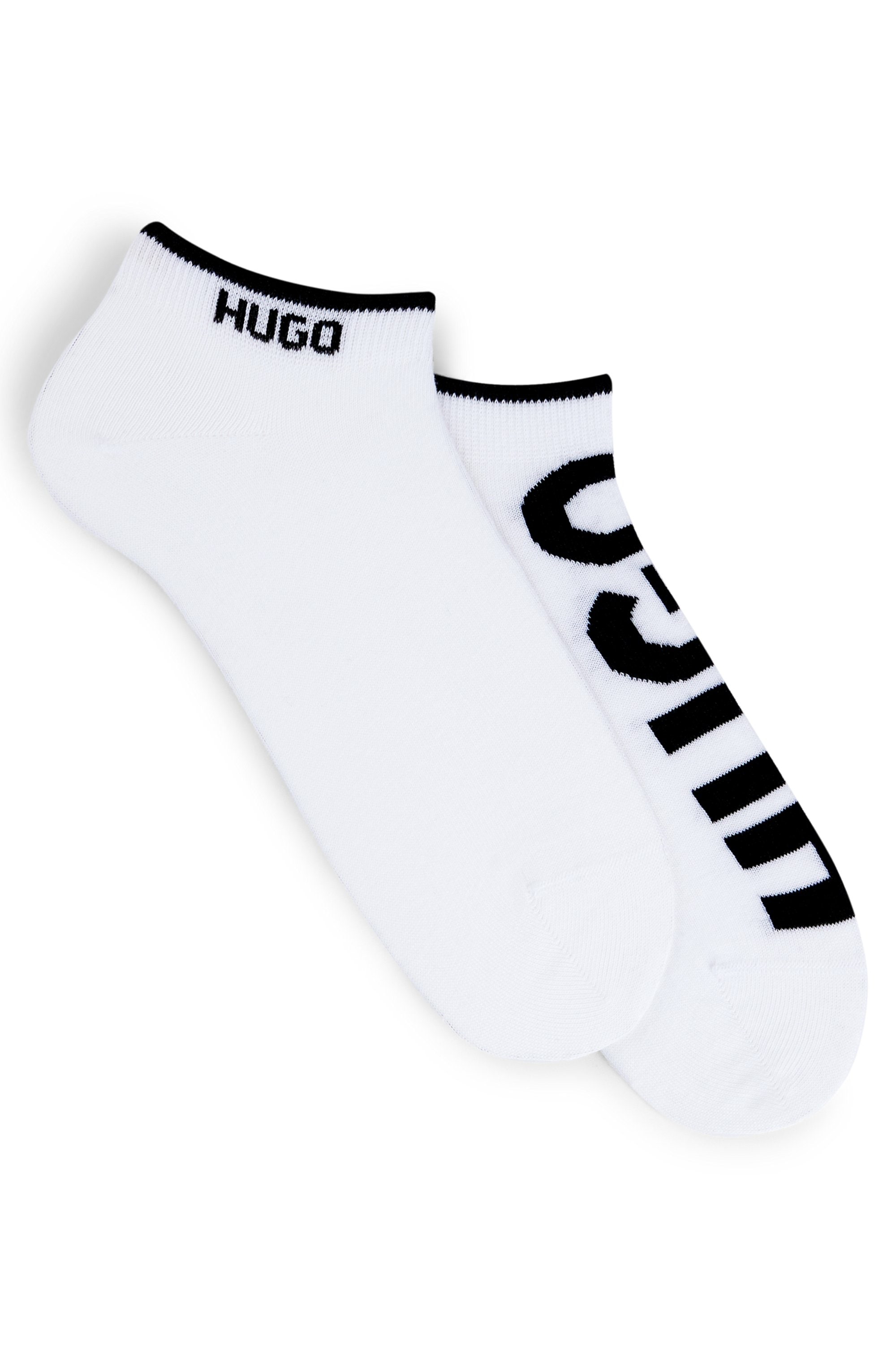 BOSS Businesssocken »2P AS Logo CC« Packung, 2er Pack, 2 Stk. tlg. mit grossem HUGO Logo-Schriftzug