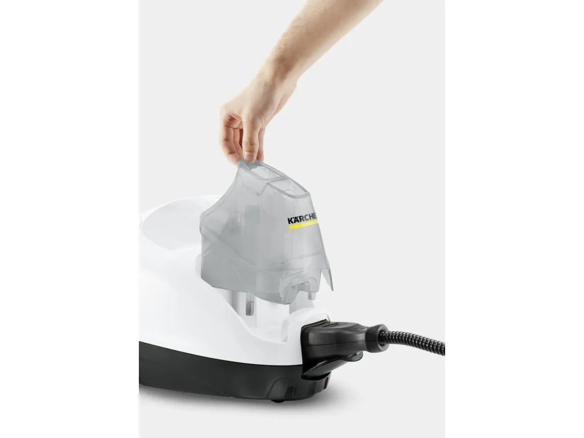 Kärcher SC 4 EasyFix IRON, Cylinderdamp rengøringsmiddel, 0,8 L, Sort, Hvid, 50 cm, 100 cm, 4 m