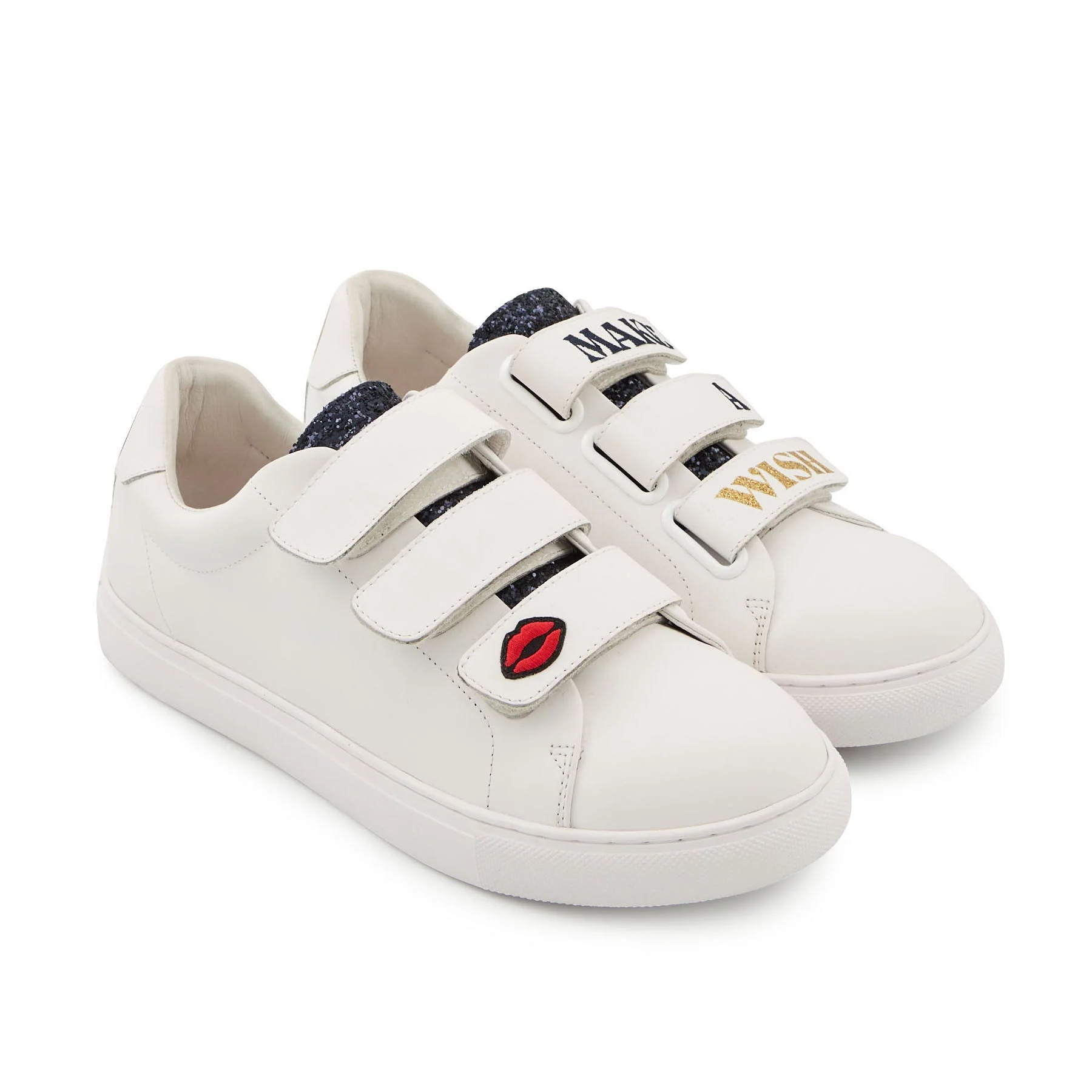 EDITHMAKE A WISH - Sneakers en cuir | Blanc