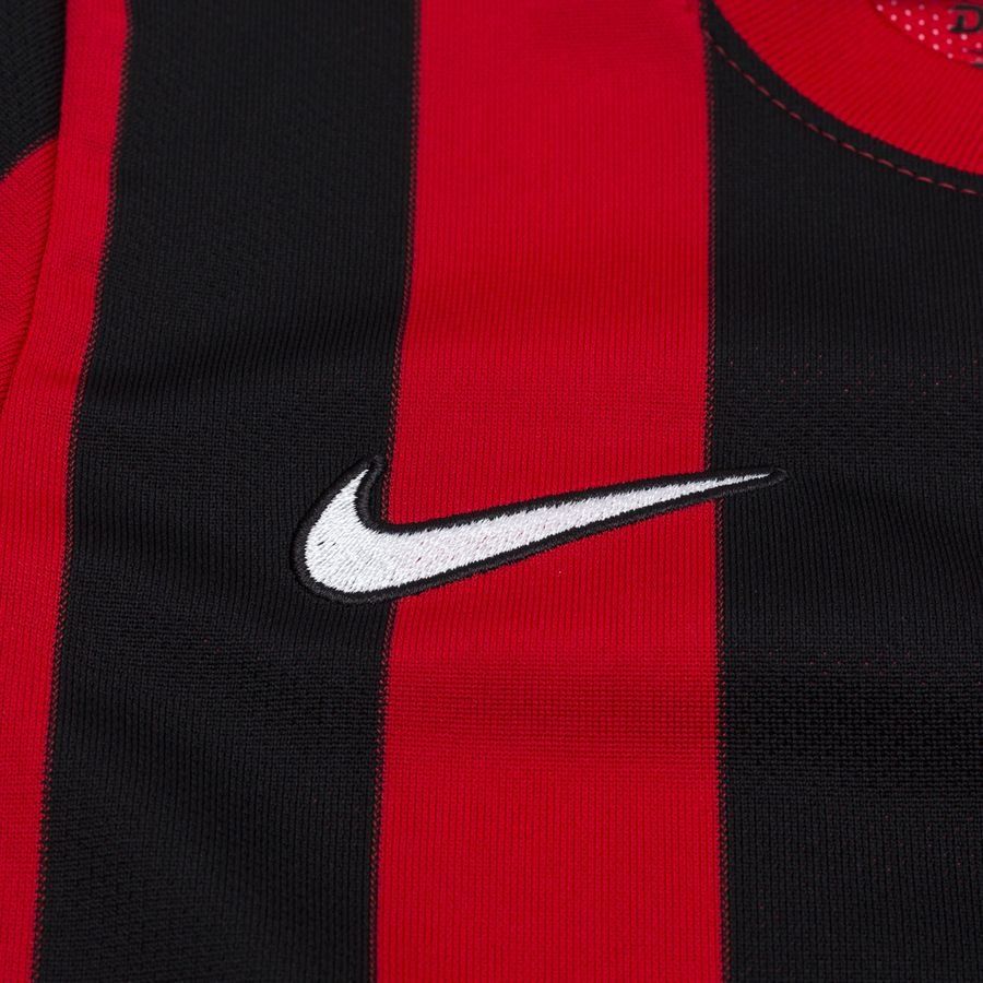 Nike Maillot DF Striped Division IV - Rouge/Noir/Blanc Enfant