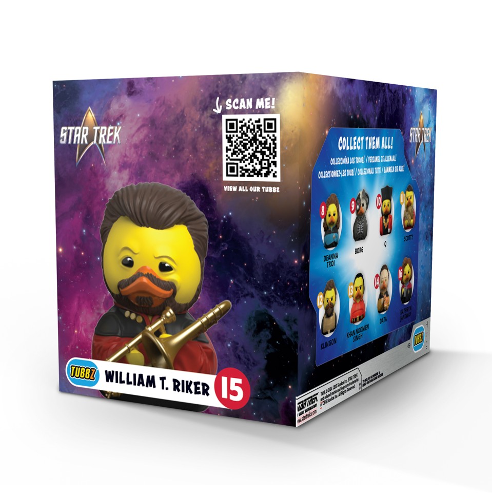 Numskull - Star Trek Tubbz BOXED William T. Riker