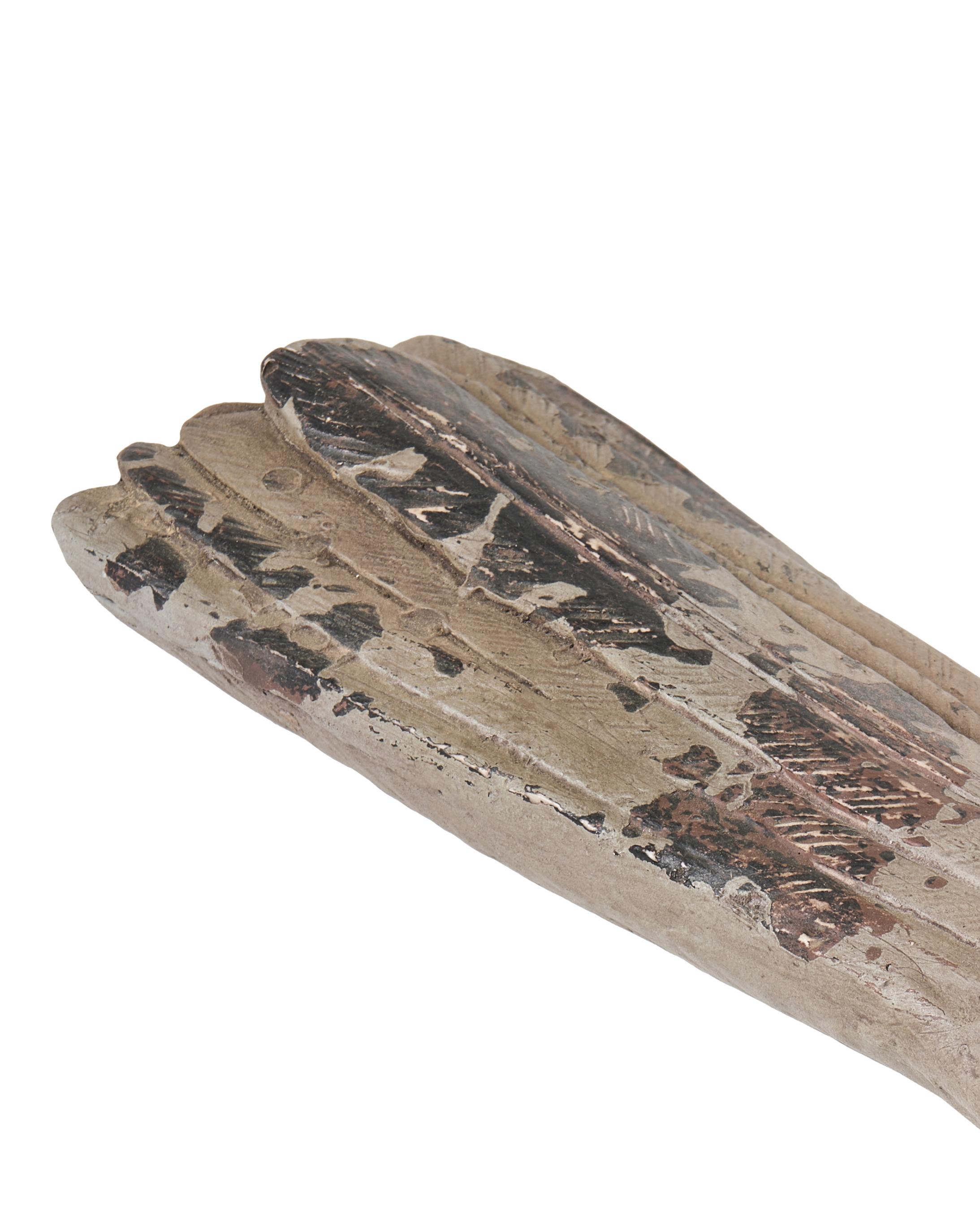 Set van 3 tuinbeelden ANGHIARI Vogel Beige