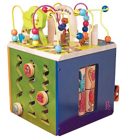 B. toys - Zany Zoo - 35x45 cm - Aktivitätswürfel