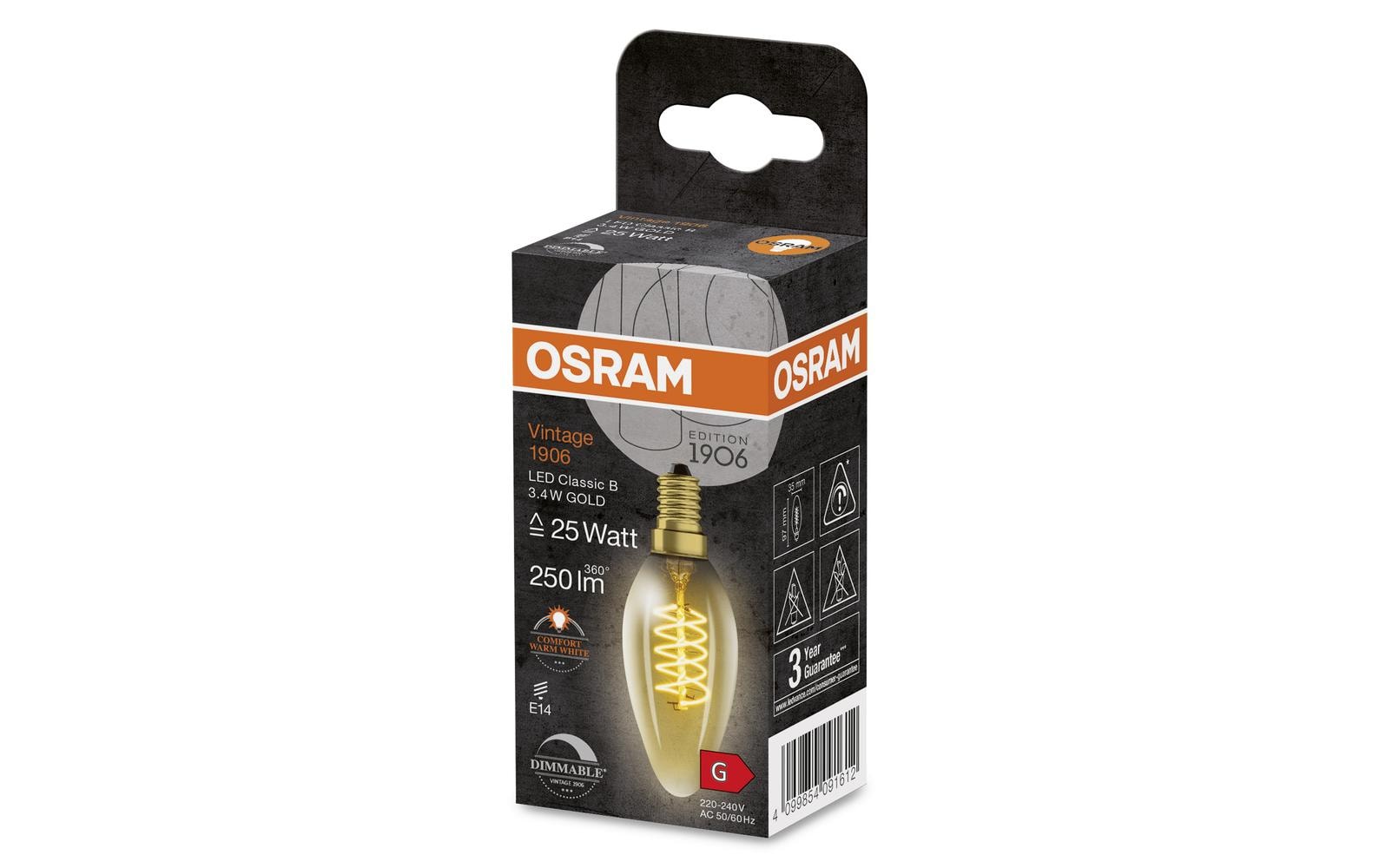 Lampe Vintage 1906 LED DIM WarmweissDimmbare LED-Lampen, Vintage-Edition
