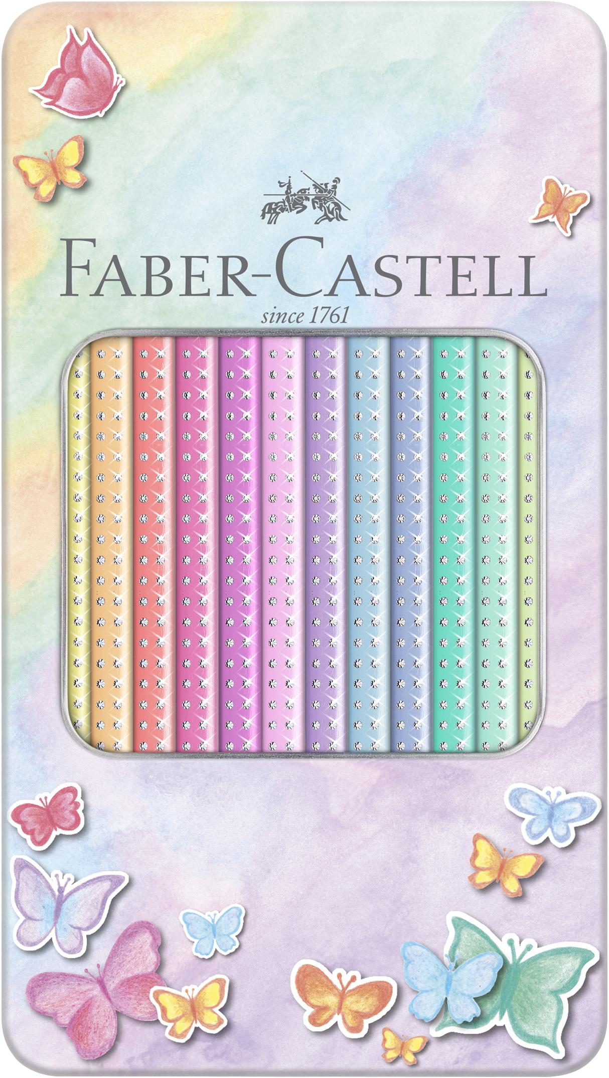Faber-Castell - Pencil Sparkle tin (12 pcs) (201910)