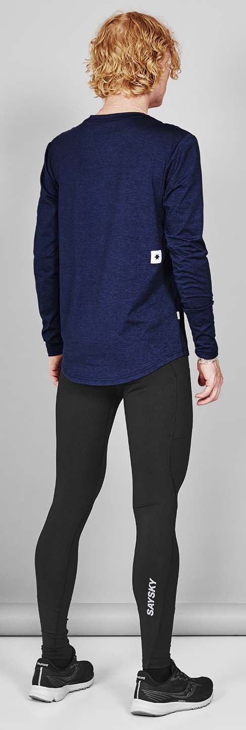 Clean Pace Long Sleeve Herre 2001/Blue