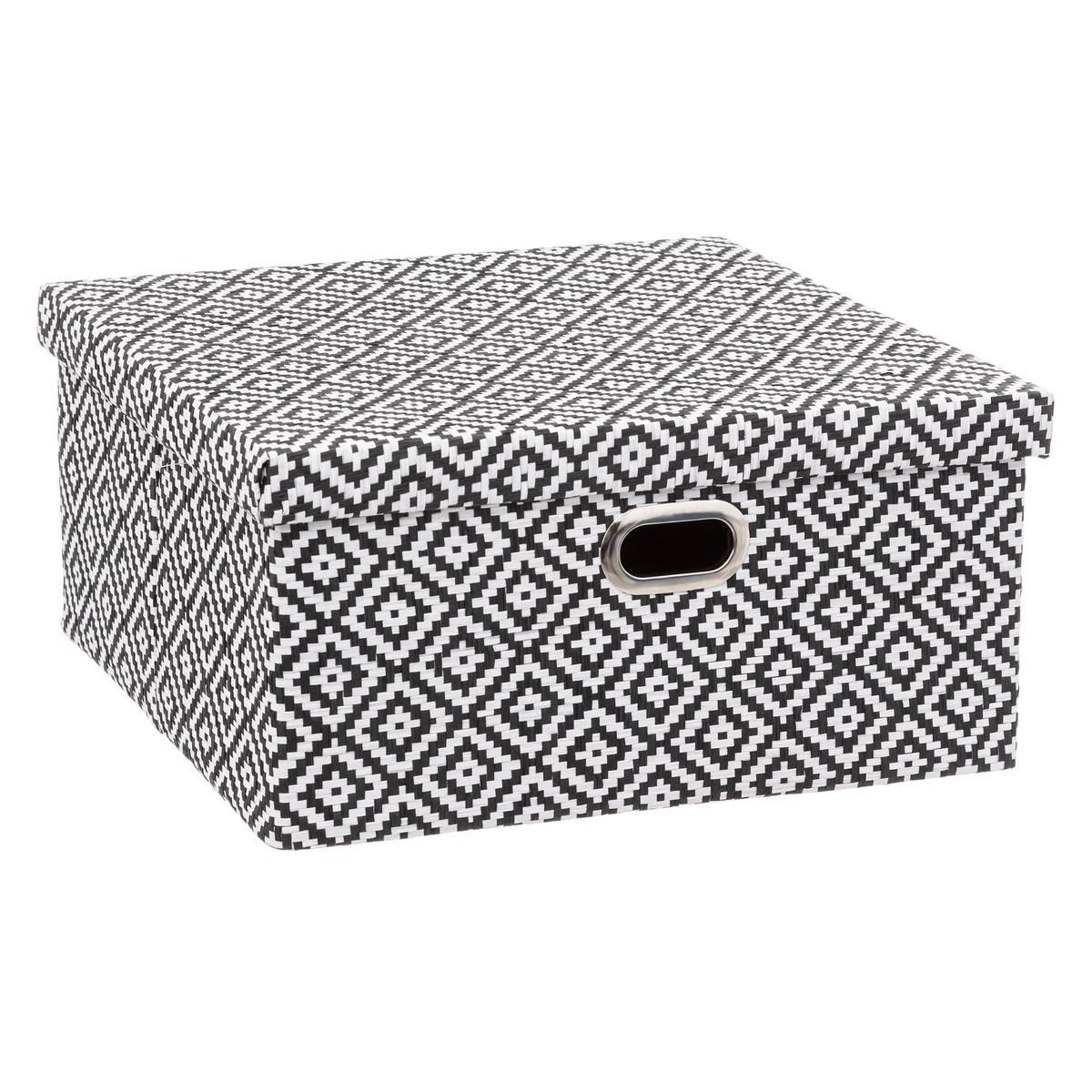 BOITE RANGEMENT 31X15CM AVEC COUVERCLE