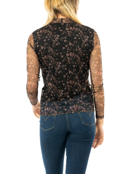 tee shirt manches longues molly bracken sk3924a20 black