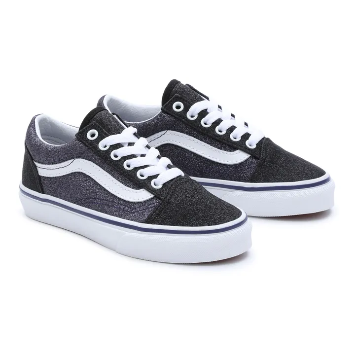 Vans Baskets Lacets Old Skool Paillettes | Noir