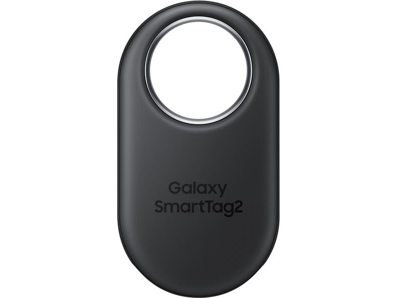 Samsung Galaxy SmartTag2 Schwarz Kompakter Schlüsselfinder für Samsung Galaxy Smartphones und Tablets