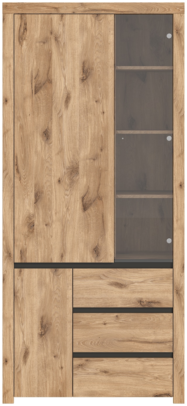 Vitrine WOODY 91x200 cm Braun