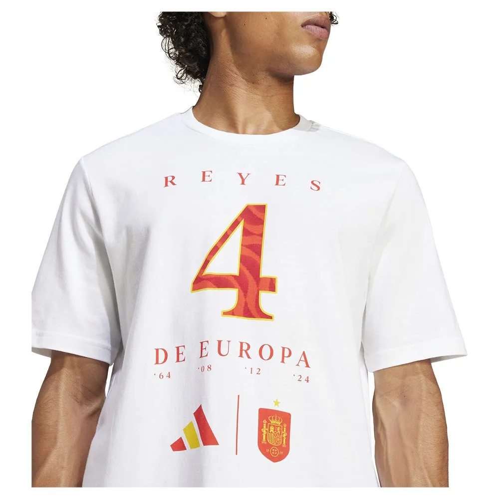 Camiseta de manga curta adidas Espanha Euro Winner 24