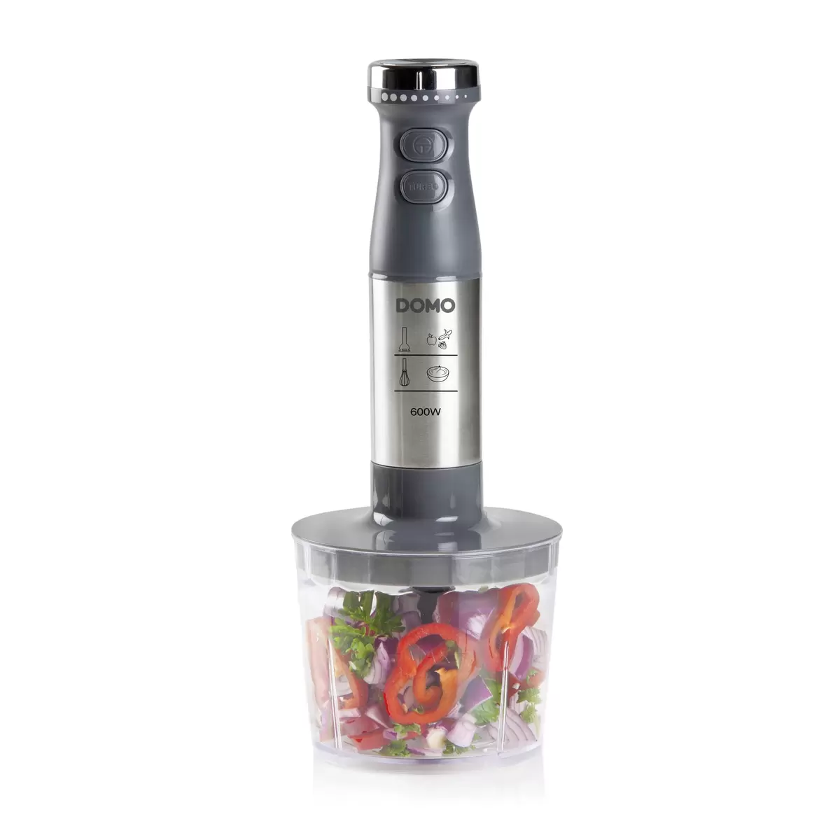 Handmixer Domo DO9226M grau,silber