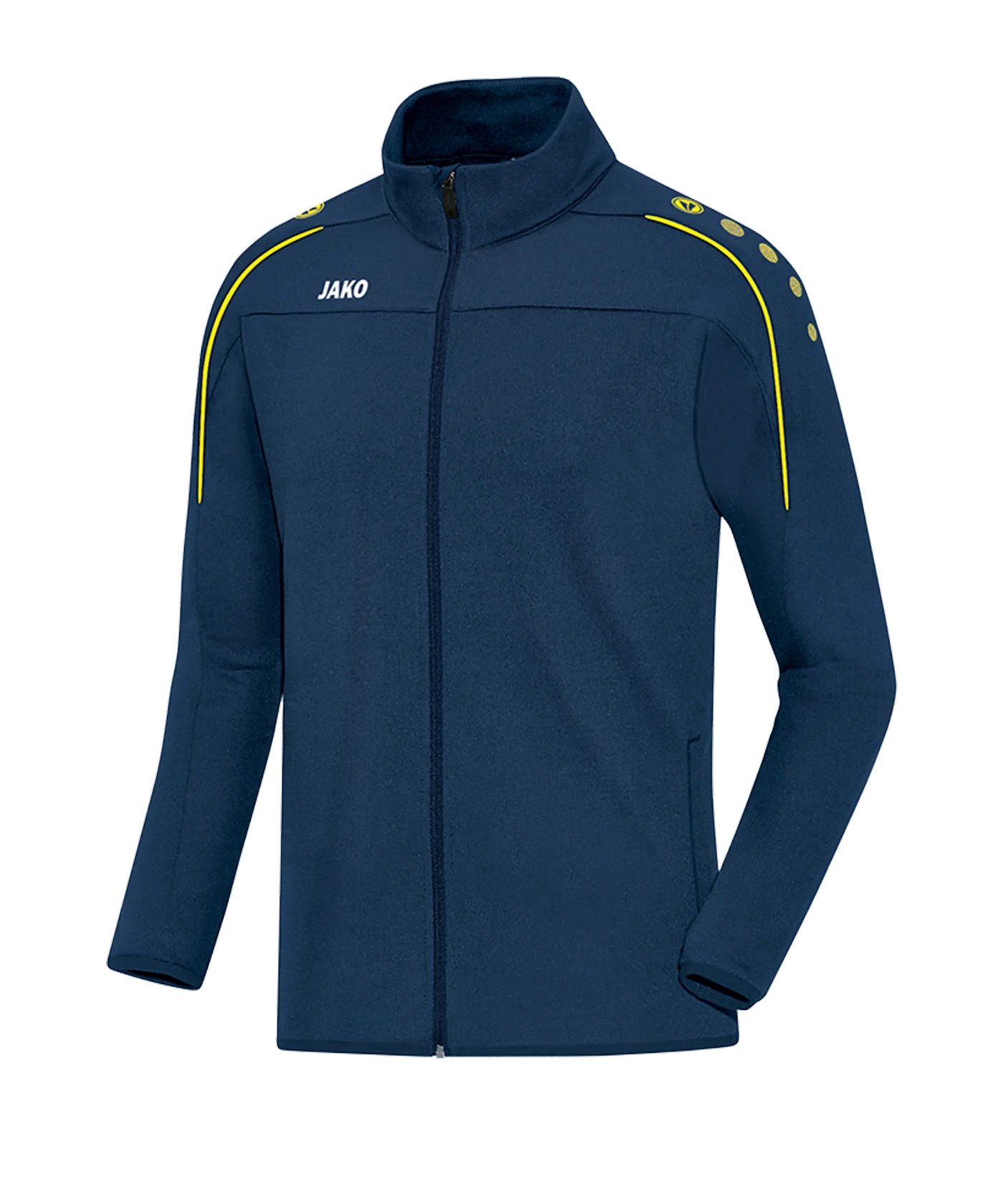 JAKO Classico Freizeitjacke Damen Blau Gelb F42