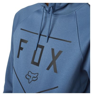 Sweat à Capuche Fox Shield Slate Bleu