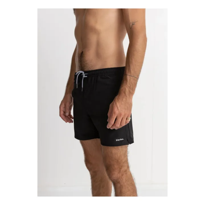 Rhythm Short de Bain Classic Fibres Recyclées | Noir