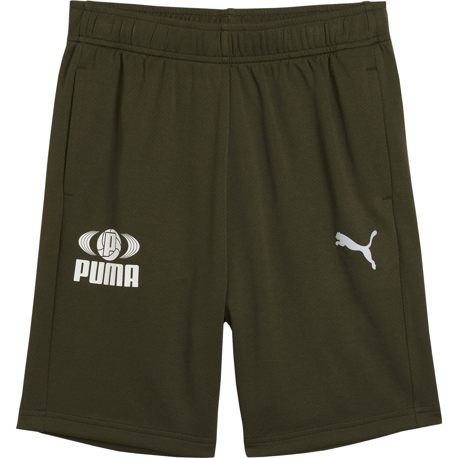 Puma Active Sports Poly Shorts Jungen dark olive