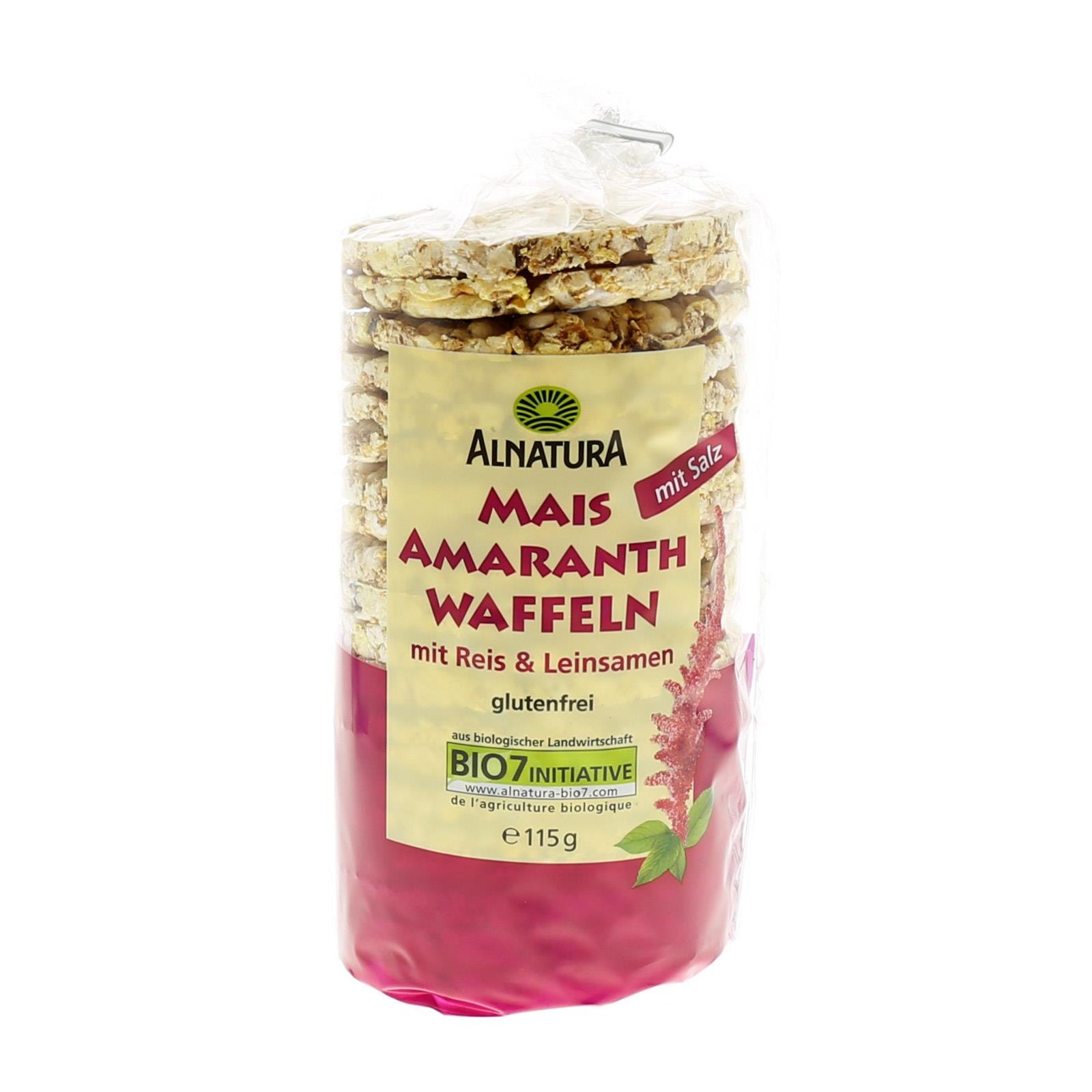 Alnatura Mais-Amaranth Waffeln