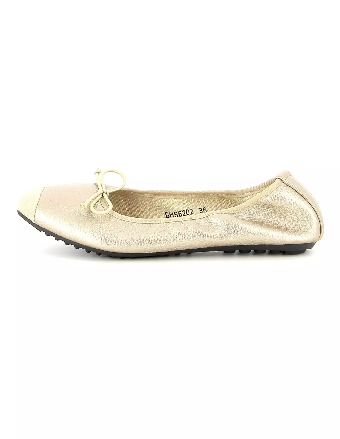 LA BOTTINE SOURIANTE BHS602 - Ballerines & babies Gold