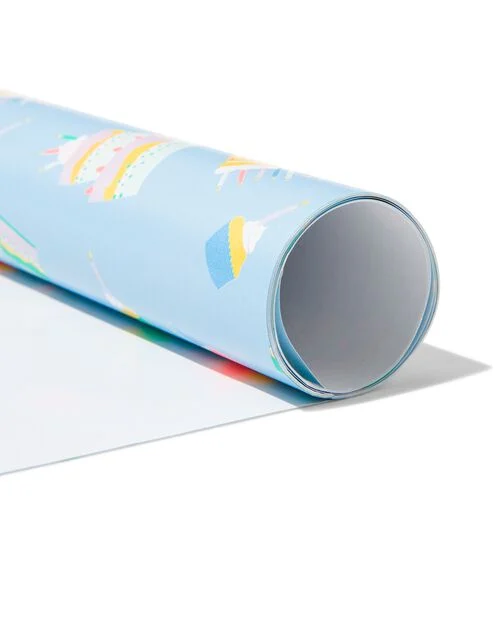 papier cadeau 200x70 gâteau d’anniversaire