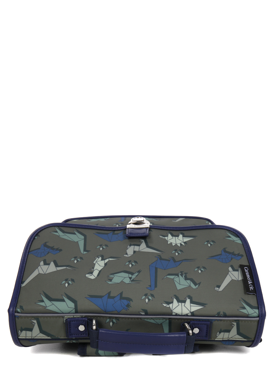 Mini cartable Caramel & cie Dinogami 32 cm