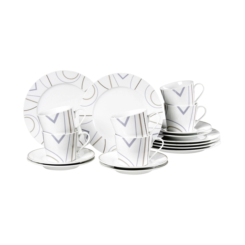 Ritzenhoff & Breker 18-teiliges Graphic Kaffeeservice-Set