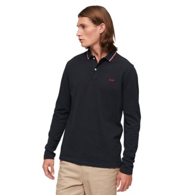 Polo à manches longues homme Vintage Tipped SUPERDRY