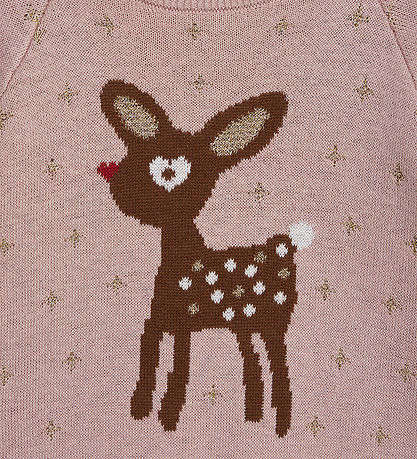 Hust and Claire Bluse - Strick - Babydoll - Adobe Rose